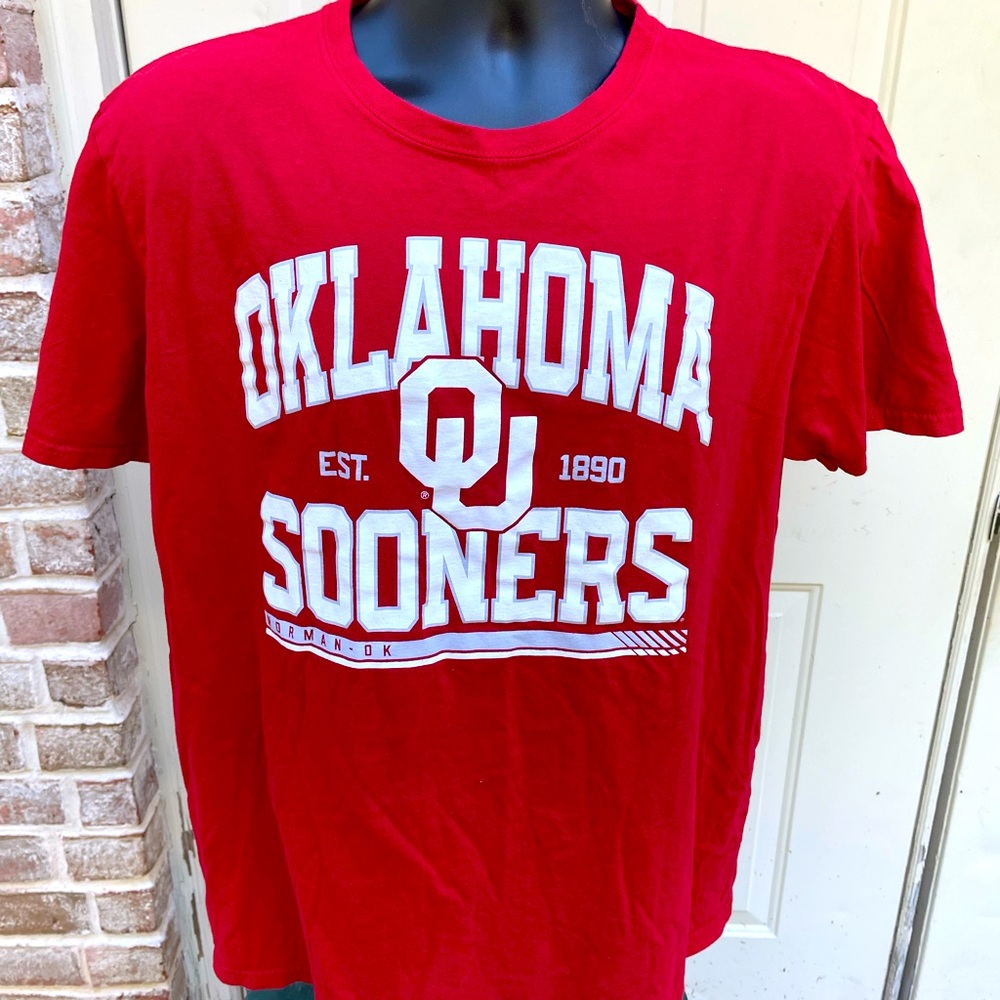 Oklahoma Sooners, Short Sleeve, Shirt, Size Large